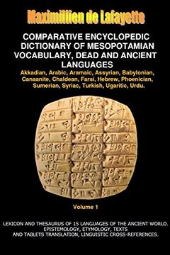 portada V1. Comparative Encyclopedic Dictionary of Mesopotamian Vocabulary Dead & Ancient Languages (en Inglés)