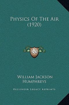 portada physics of the air (1920) (in English)