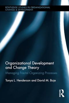 portada Organizational Development and Change Theory (Routledge Studies in Organizational Change & Development) (in English)