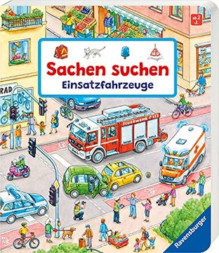 portada Sachen Suchen: Einsatzfahrzeuge (en Alemán)