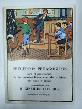 portada Preceptos Pedago? Gicos Para el Profesorado de las Escuelas Libres, Neutrales o Laicas de Nin? Os y Nin? As