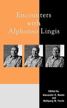 portada encounters with alphonso lingis (en Inglés)