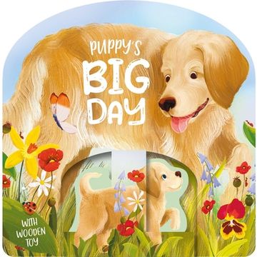 portada Puppy's big Day: Board Book With Wooden toy set (en Inglés)