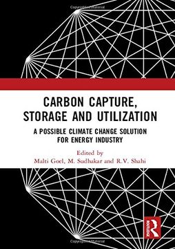 portada Carbon Capture, Storage and Utilization: A Possible Climate Change Solution for Energy Industry (en Inglés)