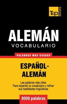 portada Vocabulario Español-Alemán - 9000 Palabras más Usadas: 18 (Spanish Collection)
