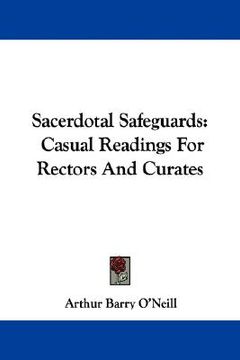 portada sacerdotal safeguards: casual readings for rectors and curates (en Inglés)