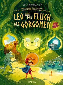 portada Professor Blausteins Höchst Ungewöhnliche Vorfahren (Band 2) - leo und der Fluch der Gorgonen (en Alemán)