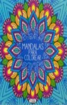 portada Mandalas Para Colorear Azul