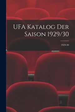portada UFA Katalog Der Saison 1929/30; 1929-30 (en Inglés)
