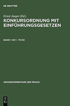 portada 1 - 70 ko (Großkommentare der Praxis) (en Alemán)