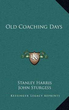 portada old coaching days (en Inglés)