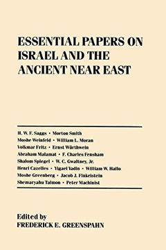 portada Essential Papers on Israel and the Ancient Near East (Essential Papers on Jewish Studies) (en Inglés)