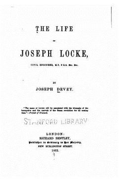 portada The Life of Joseph Locke (en Inglés)