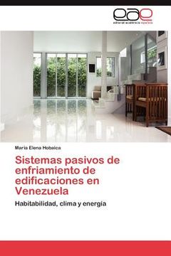 portada sistemas pasivos de enfriamiento de edificaciones en venezuela (en Inglés)