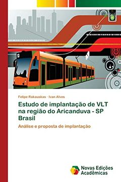 portada Estudo de Implantação de vlt na Região do Aricanduva - sp Brasil