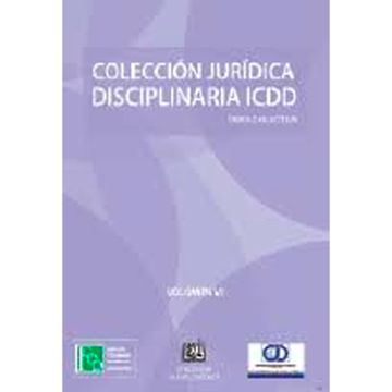 portada COLECCION JURIDICA DISCIPLINARIA VOLUMEN 8 (in Spanish)