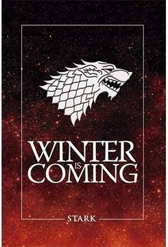 portada Bloc de Notas Game of Thrones - Winter is Coming (in Spanish)