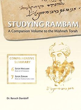 portada Studying Rambam. A Companion Volume to the Mishneh Torah. Comprehensive Summary Volume 4. (in English)
