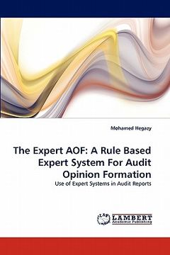 portada the expert aof: a rule based expert system for audit opinion formation (en Inglés)
