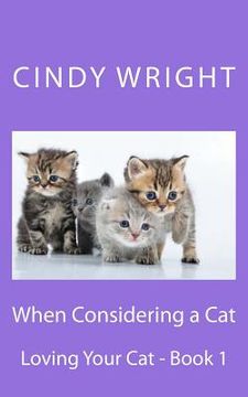 When Considering a Cat (en Inglés)
