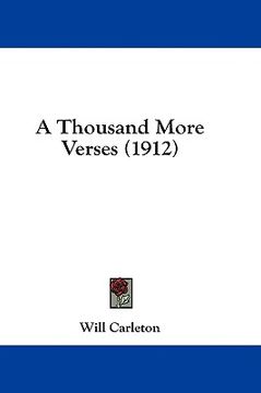 portada a thousand more verses (1912) (en Inglés)