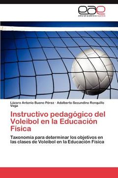 portada instructivo pedag gico del voleibol en la educaci n f sica (in Spanish)