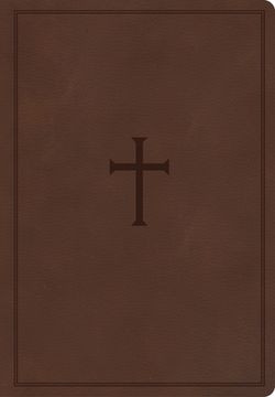 portada Csb Super Giant Print Reference Bible, Brown Leathertouch, Indexed, red Letter, Presentation Page, Cross-References, Full-Color Maps, Easy-To-Read Bible Serif Type (en Inglés)