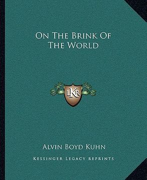 portada on the brink of the world