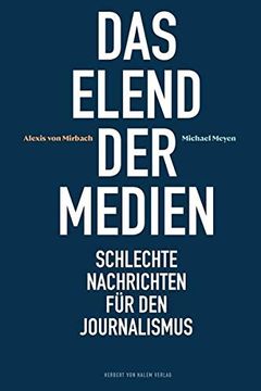 portada Das Elend der Medien (en Alemán)