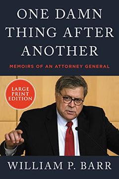 portada One Damn Thing After Another: Memoirs of an Attorney General (en Inglés)