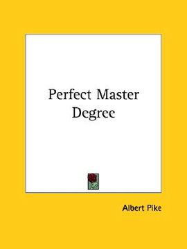portada perfect master degree (en Inglés)
