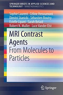 portada Mri Contrast Agents: From Molecules to Particles (Paperback)