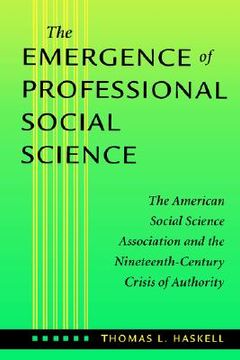 portada the emergence of professional social science