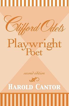 portada clifford odets: playwright-poet