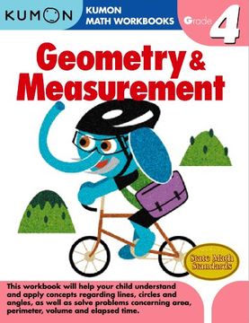 portada Grade 4 Geometry and Measurement (Kumon Math Workbooks) (in English)