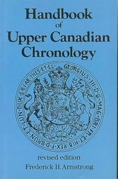 portada handbook of upper canadian chronology (en Inglés)