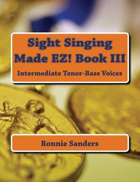 portada Sight Singing Made EZ Book 3 (in English)