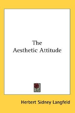 portada the aesthetic attitude (in English)