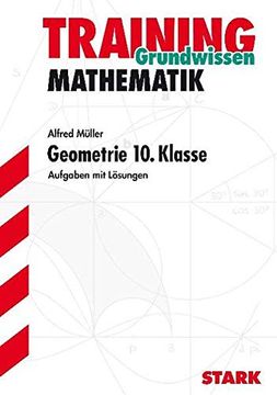 portada Training Mathematik Mittelstufe / Mittelstufe / Geometrie 10. Klasse: Aufgaben mit Lösungen (en Alemán)