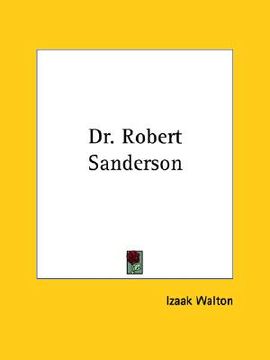 portada dr. robert sanderson (in English)