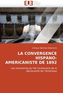 portada La Convergence Hispano-Americaniste de 1892