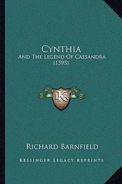 portada cynthia: and the legend of cassandra (1595) (in English)