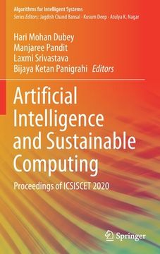 portada Artificial Intelligence and Sustainable Computing: Proceedings of Icsiscet 2020 (en Inglés)
