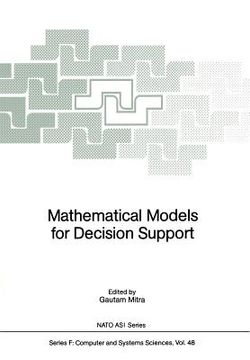 portada mathematical models for decision support (en Inglés)