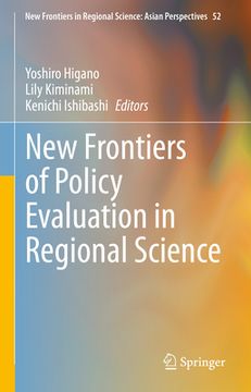 portada New Frontiers of Policy Evaluation in Regional Science (in English)
