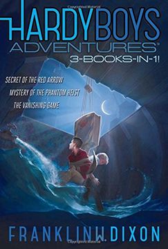 portada Hardy Boys Adventures 3-Books-in-1!: Secret of the Red Arrow; Mystery of the Phantom Heist; The Vanishing Game
