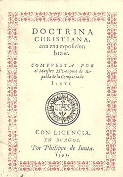 portada Doctrina Cristiana Edicion Facsimil