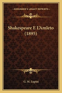 portada Shakespeare E L'Amleto (1895) (in Italian)