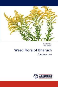 portada weed flora of bharuch (en Inglés)