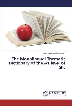 portada The Monolingual Thematic Dictionary of the A1 level of SFL